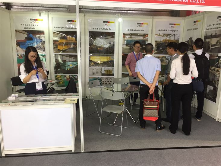 Messestand in Shanghai